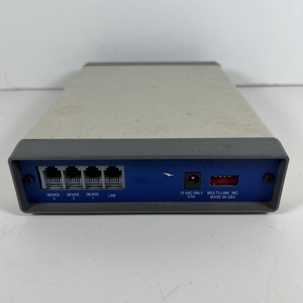 Mutli-Link Inc ATX-300 Untested Computerized Call Processor/Fax/Ringer AS-IS - Picture 5 of 8